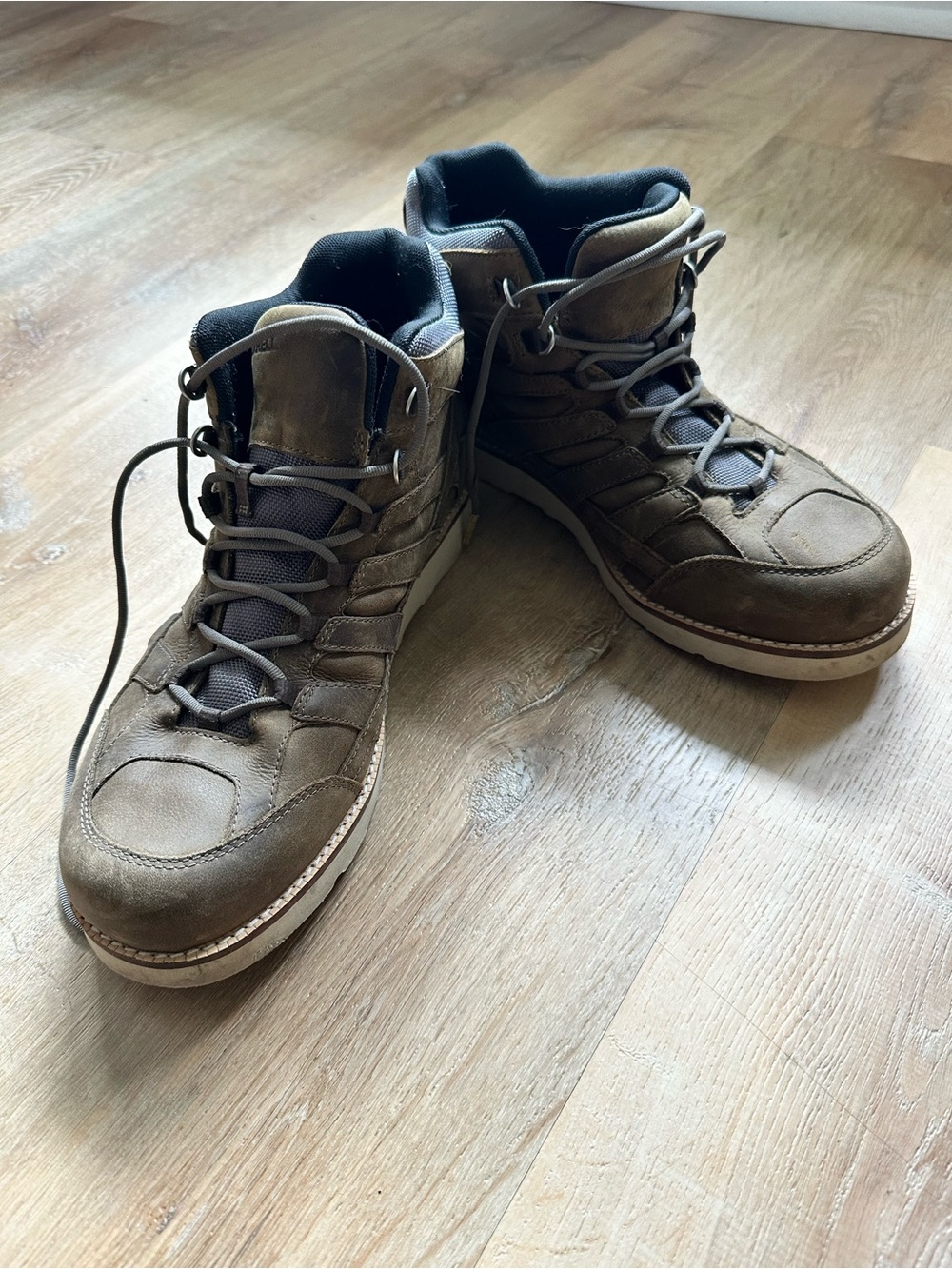 Merrell Brown Lace-Up Outdoor Boots